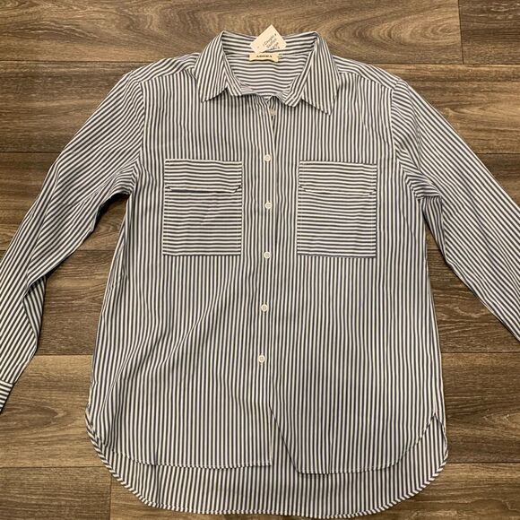 ADORA Tops - Adora ladies shirt. Size: L.  NWT.  Sleeves can be worn up - has tabs.  New.
